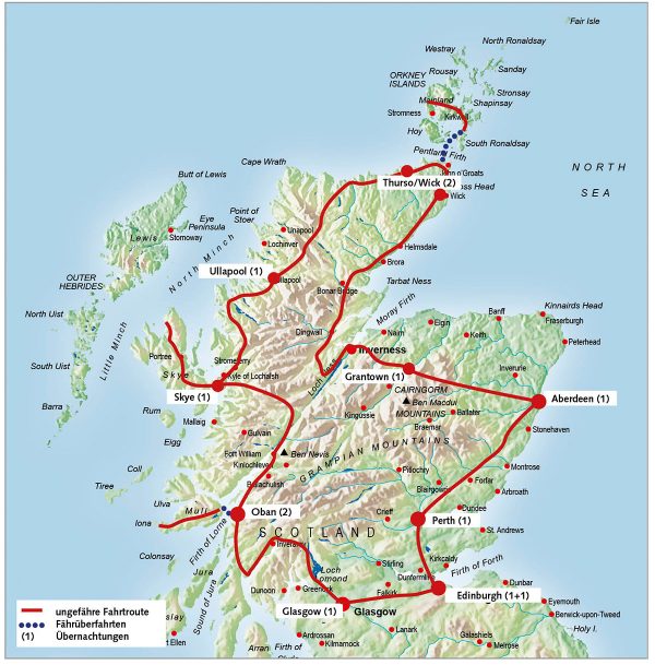 routenkarte-gruppe-schottland-intensiv-13tage-2026